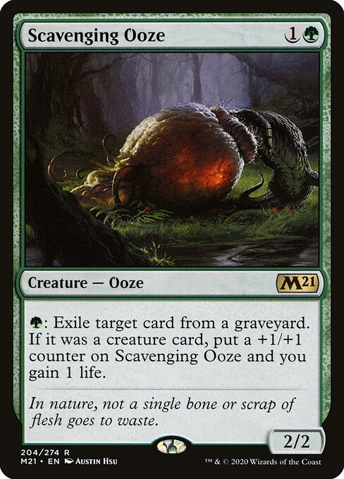 Core Set 2021 - 204 - Scavenging Ooze - Rare