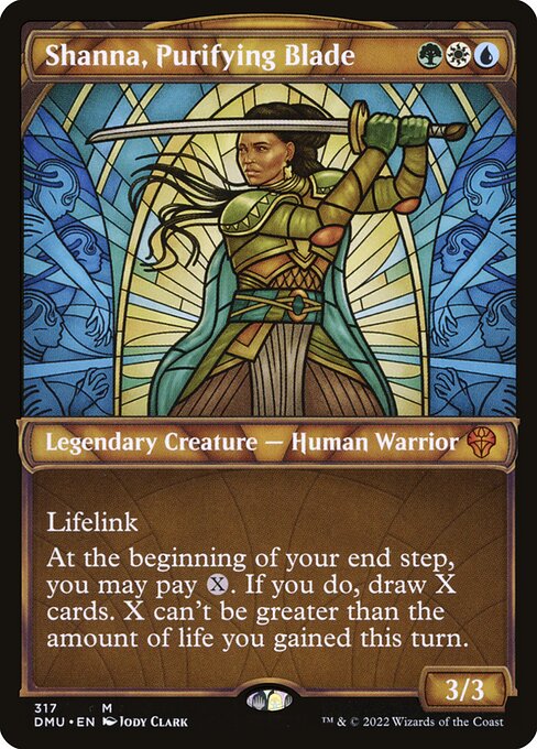 Dominaria United - 317 - Shanna, Purifying Blade - Mythic