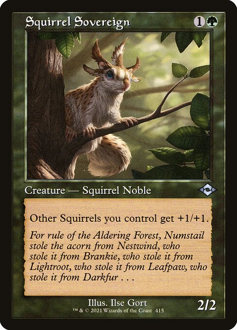 Modern Horizons 2 - 415 - Squirrel Sovereign - Uncommon