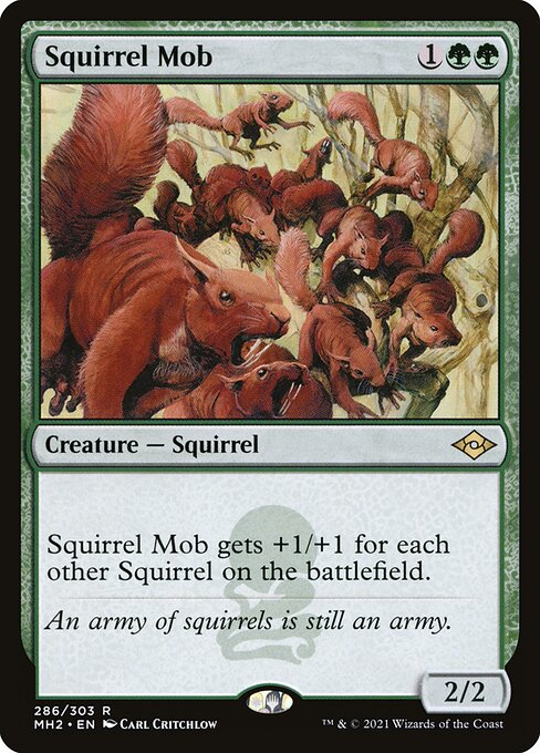 Modern Horizons 2 - 286 - Squirrel Mob - Rare