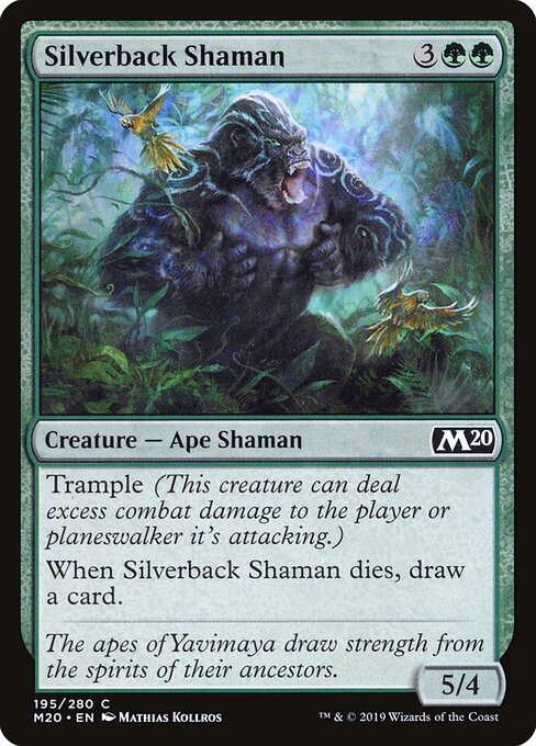 Core Set 2020 - 195 - Silverback Shaman - Common