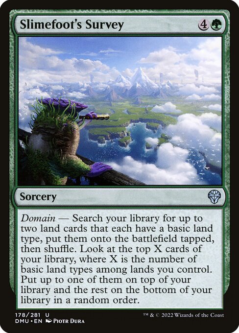 Dominaria United - 178 - Slimefoot's Survey - Uncommon