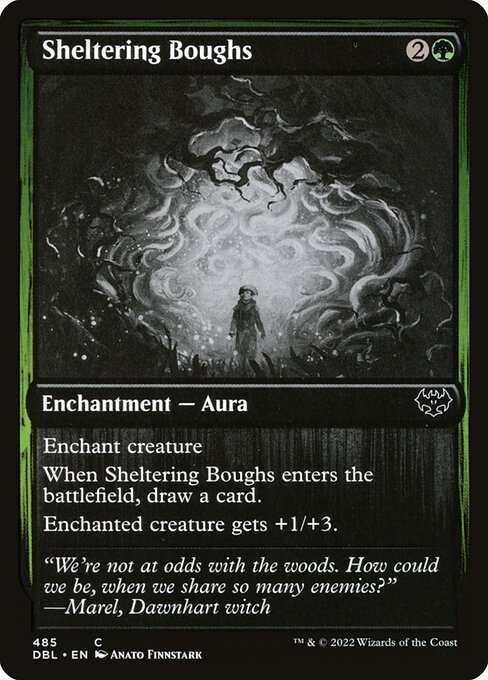 Innistrad: Double Feature - 485 - Sheltering Boughs - Common