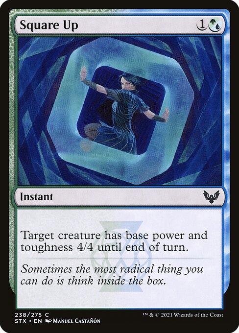 Strixhaven: School of Mages - 238 - Square Up - Common