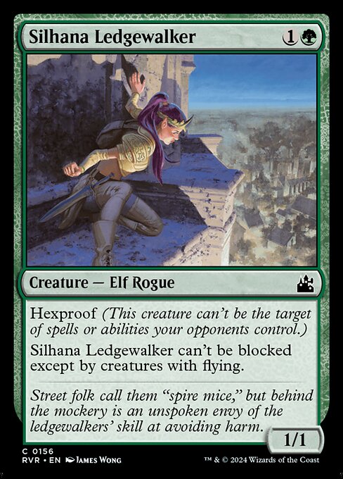 Ravnica Remastered - 156 - Silhana Ledgewalker - Common