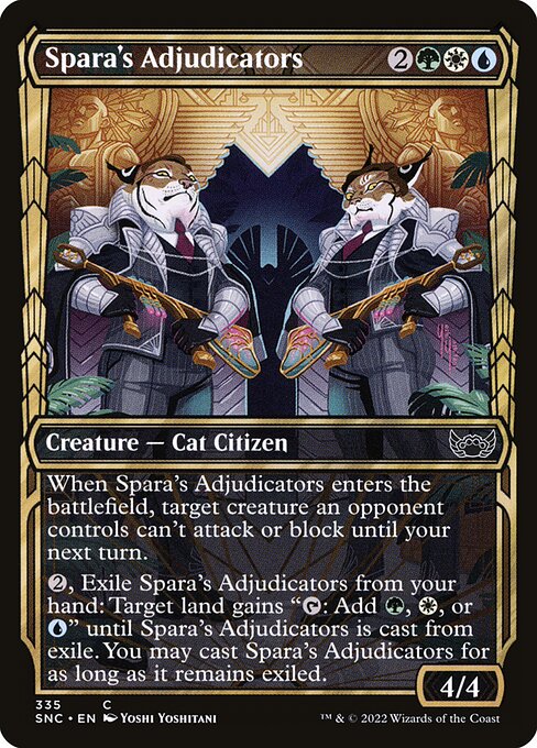Streets of New Capenna - 335 - Spara's Adjudicators - Common