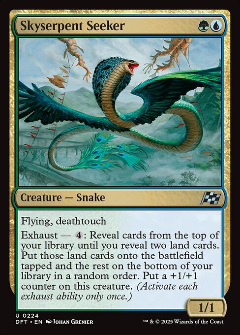 Aetherdrift - 224 - Skyserpent Seeker - Uncommon