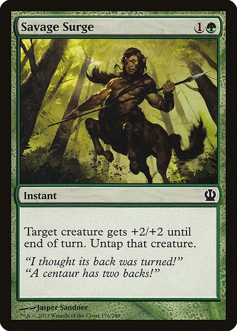 Theros - 176 - Savage Surge - Common
