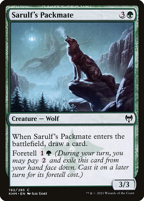 Kaldheim - 192 - Sarulf's Packmate - Common