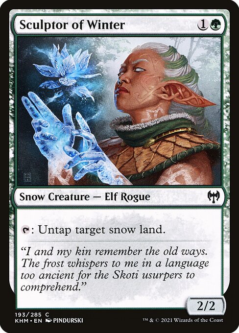 Kaldheim - 193 - Sculptor of Winter - Common
