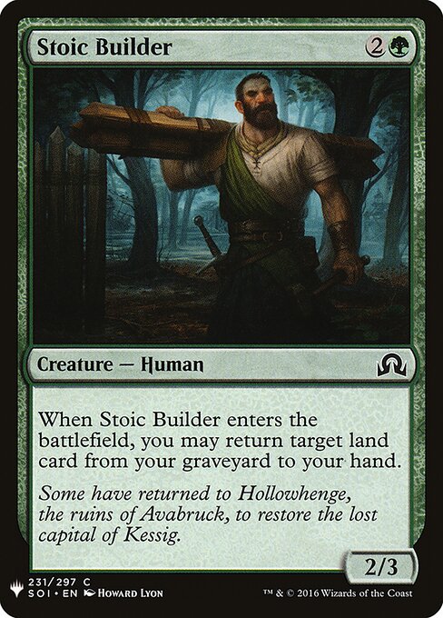The List - SOI-231 - Stoic Builder - Common