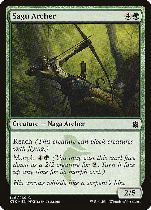 Khans of Tarkir - 146 - Sagu Archer - Common