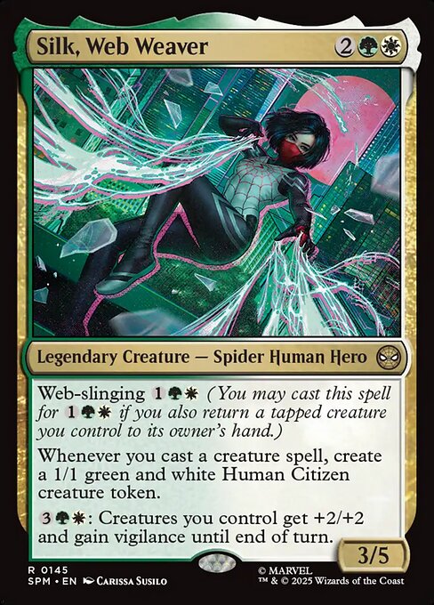 Marvel's Spider-Man - 145 - Silk, Web Weaver - Rare