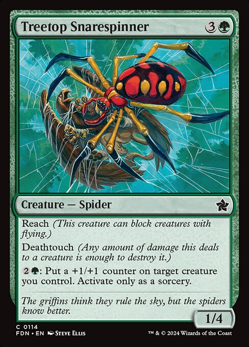 Foundations - 114 - Treetop Snarespinner - Common