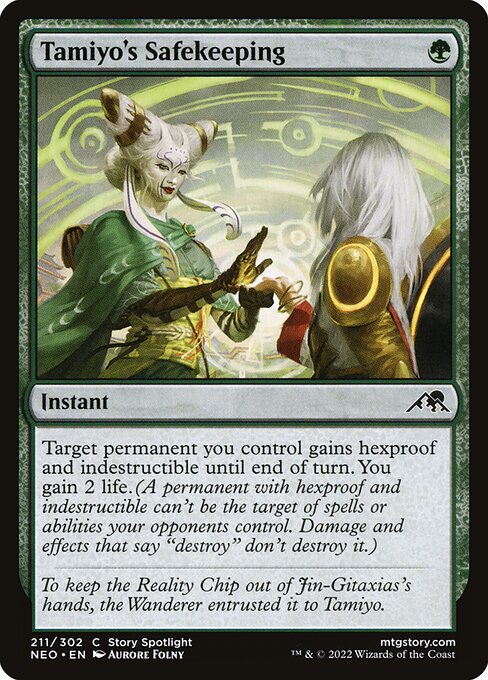 Kamigawa: Neon Dynasty - 211 - Tamiyo's Safekeeping - Common