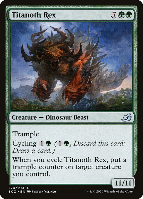 Ikoria: Lair of Behemoths - 174 - Titanoth Rex - Uncommon