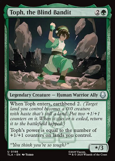 Avatar: The Last Airbender - 198 - Toph, the Blind Bandit - Uncommon