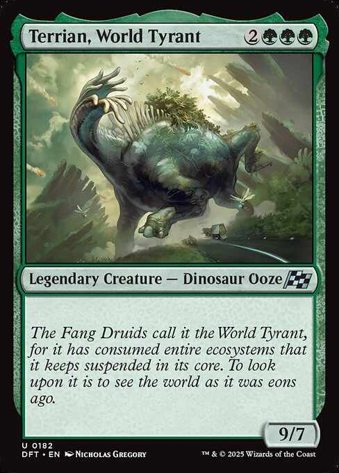 Aetherdrift - 182 - Terrian, World Tyrant - Uncommon