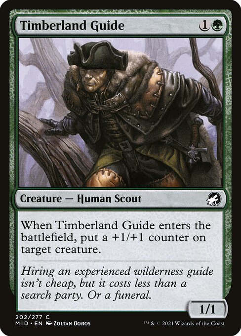 Innistrad: Midnight Hunt - 202 - Timberland Guide - Common