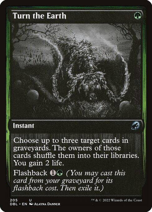 Innistrad: Double Feature - 205 - Turn the Earth - Uncommon