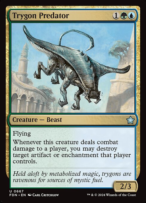 Foundations - 667 - Trygon Predator - Uncommon