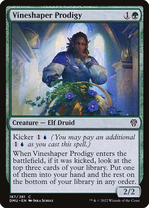 Dominaria United - 187 - Vineshaper Prodigy - Common