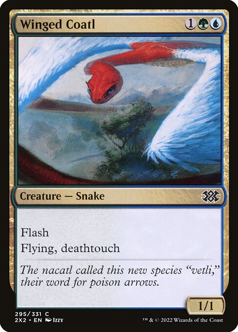 Double Masters 2022 - 295 - Winged Coatl - Common