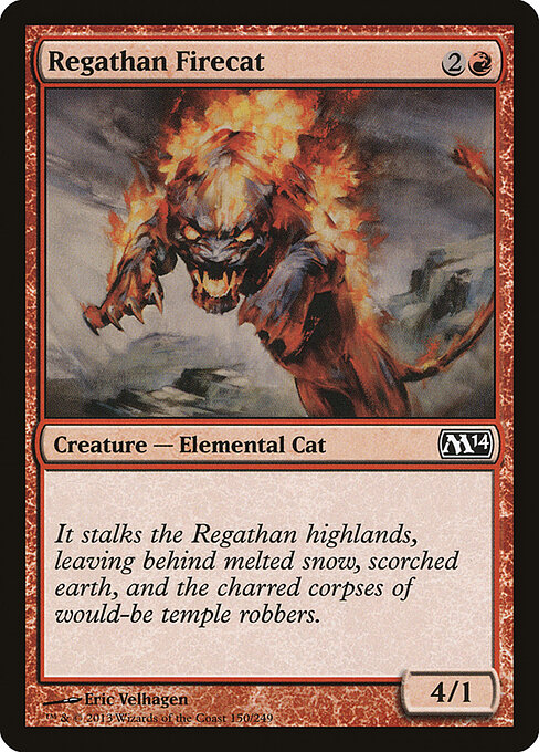 Magic 2014 - 150 - Regathan Firecat - Common