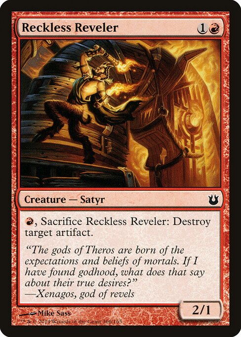 Born of the Gods - 106 - Reckless Reveler - Common