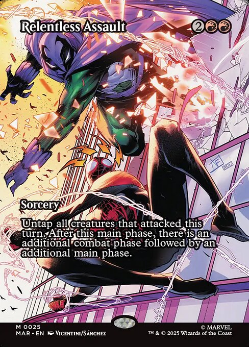 Marvel Universe - 25 - Relentless Assault - Mythic