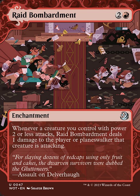 Wilds of Eldraine: Enchanting Tales - 47 - Raid Bombardment - Uncommon