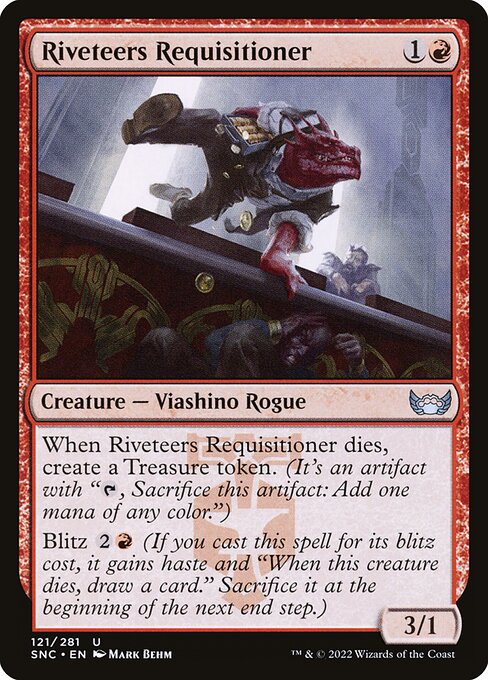 Streets of New Capenna - 121 - Riveteers Requisitioner - Uncommon