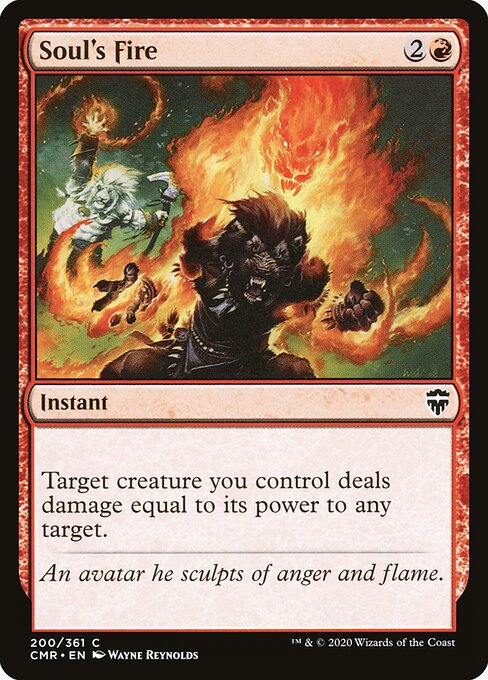 Commander Legends - 200 - Soul's Fire - Common