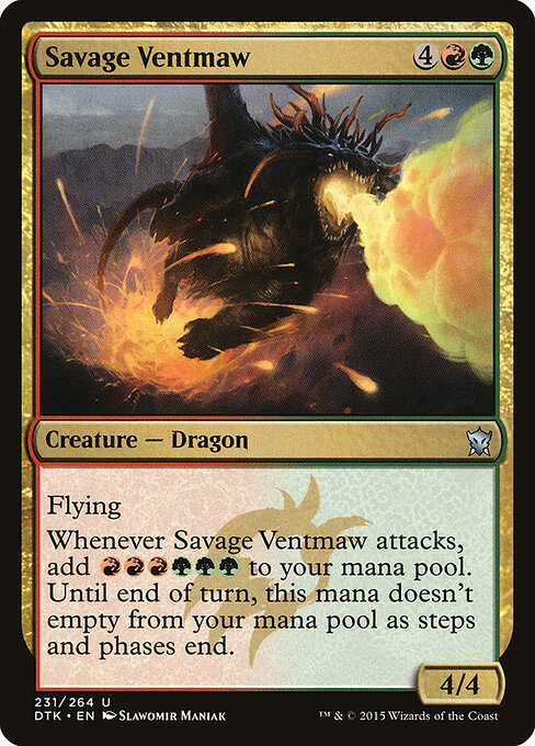 Dragons of Tarkir - 231 - Savage Ventmaw - Uncommon
