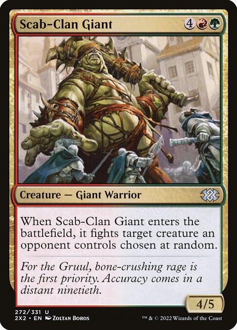 Double Masters 2022 - 272 - Scab-Clan Giant - Uncommon