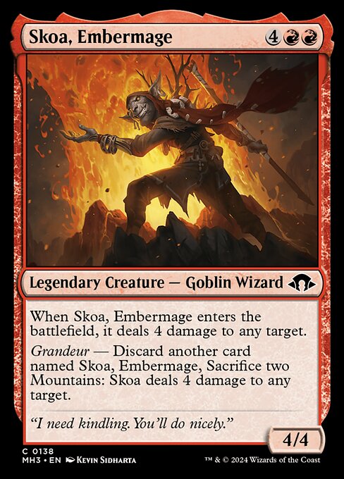Modern Horizons 3 - 138 - Skoa, Embermage - Common