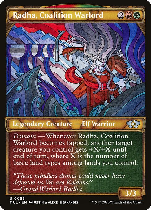 Multiverse Legends - 55 - Radha, Coalition Warlord - Uncommon