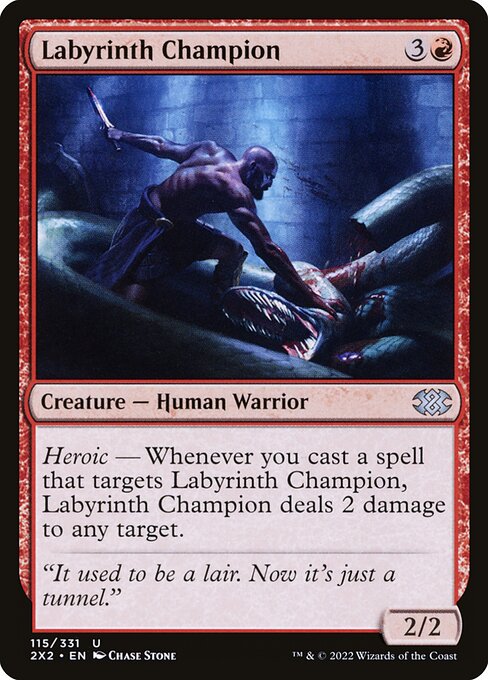 Double Masters 2022 - 115 - Labyrinth Champion - Uncommon