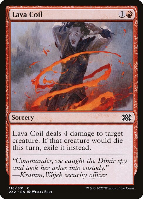 Double Masters 2022 - 116 - Lava Coil - Common