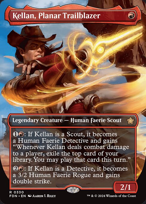 Foundations - 330 - Kellan, Planar Trailblazer - Rare