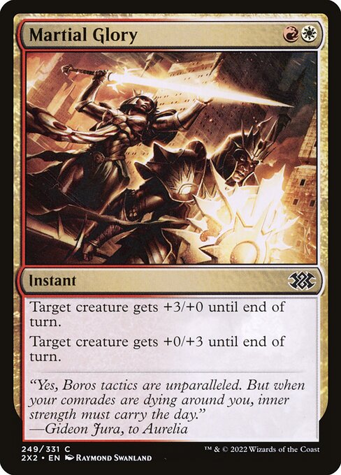 Double Masters 2022 - 249 - Martial Glory - Common