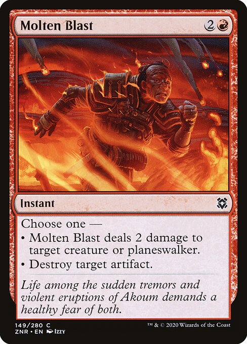 Zendikar Rising - 149 - Molten Blast - Common