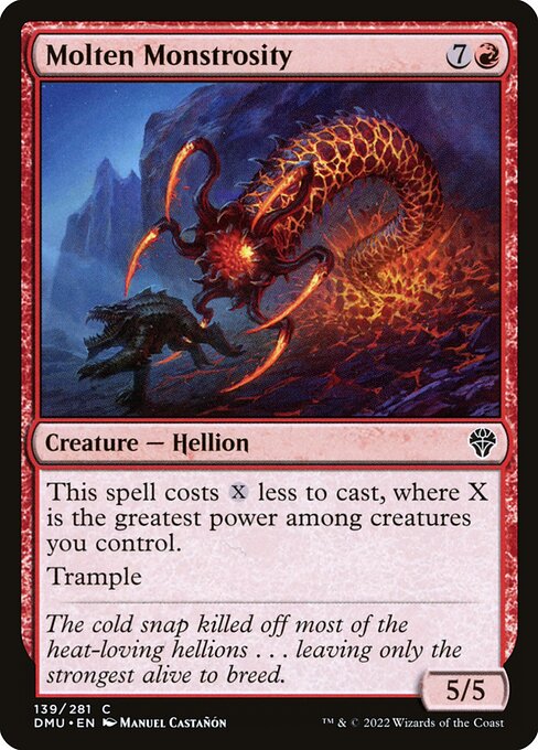 Dominaria United - 139 - Molten Monstrosity - Common