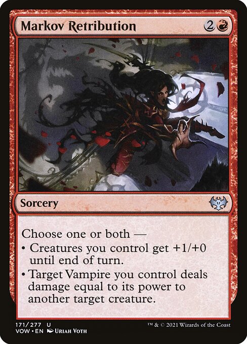 Innistrad: Crimson Vow - 171 - Markov Retribution - Uncommon