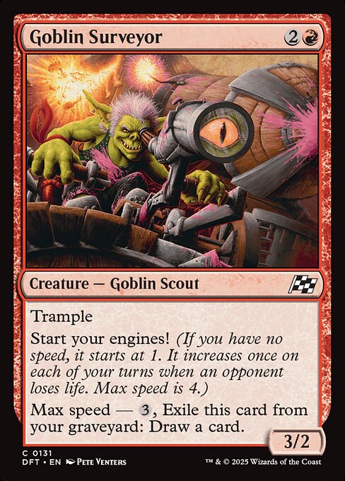 Aetherdrift - 131 - Goblin Surveyor - Common