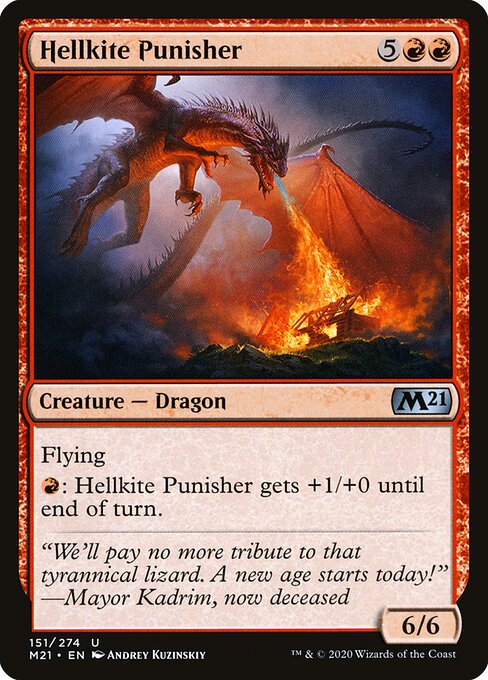 Core Set 2021 - 151 - Hellkite Punisher - Uncommon