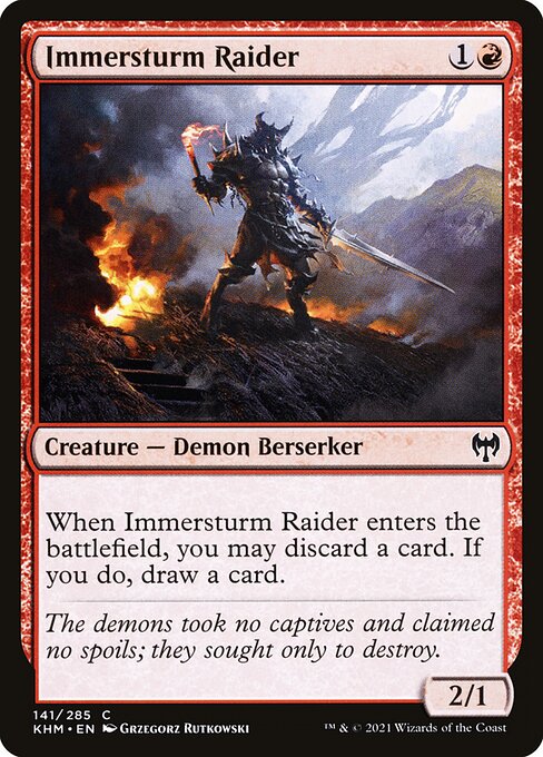 Kaldheim - 141 - Immersturm Raider - Common