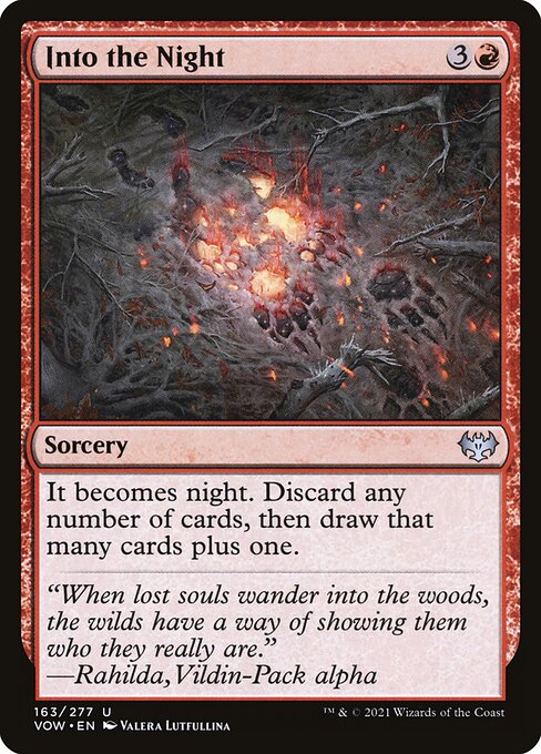 Innistrad: Crimson Vow - 163 - Into the Night - Uncommon