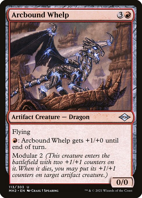 Modern Horizons 2 - 113 - Arcbound Whelp - Uncommon