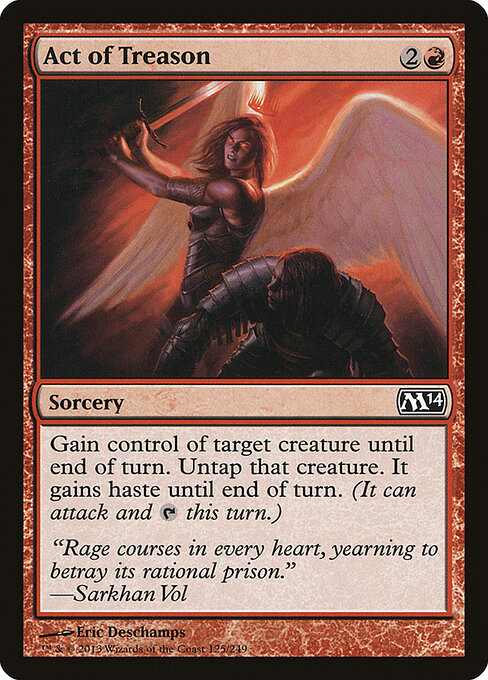 Magic 2014 - 125 - Act of Treason - Common